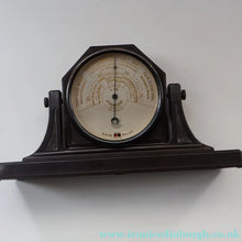 Load image into Gallery viewer, 1930s Free-Standing Desktop Bakelite Barometer Bennett's Worthing STORMOGUIDE by Short &amp; Mason. WORKING

