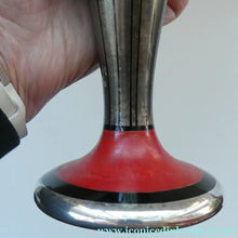 Load image into Gallery viewer,  FRENCH Art Deco HEM Black Glass Vase by Michel Herman : 10 3/4 inches
