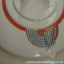 Load image into Gallery viewer, 1930s Royal Doulton Art Deco Miniature Lidded Serving Dish Orange Tango
