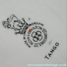 Load image into Gallery viewer, 1930s Royal Doulton Art Deco Miniature Lidded Serving Dish Orange Tango
