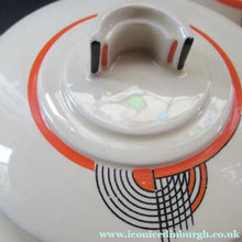 Load image into Gallery viewer, 1930s Royal Doulton Art Deco Miniature Lidded Serving Dish Orange Tango
