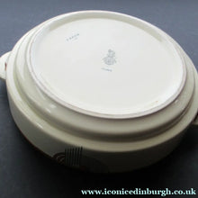 Load image into Gallery viewer, 1930s Art Deco Royal Doulton Orange Tango Open Serving Bowl

