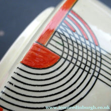Load image into Gallery viewer, 1930s Art Deco Royal Doulton Orange Tango Open Serving Bowl
