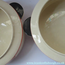Load image into Gallery viewer, 1930s Art Deco Royal Doulton Orange Tango Open Serving Bowl

