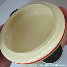 Load image into Gallery viewer, 1930s Art Deco Royal Doulton Orange Tango Open Serving Bowl
