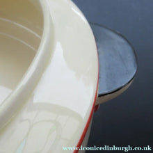 Load image into Gallery viewer, 1930s Art Deco Royal Doulton Orange Tango Open Serving Bowl
