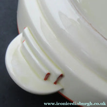 Load image into Gallery viewer, 1930s Art Deco Royal Doulton Orange Tango Open Serving Bowl
