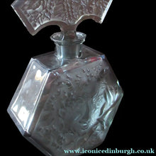 Load image into Gallery viewer, 1930s Czechoslovakian  Schlevogt Bacchus Decanter  &amp; Shot Glasses
