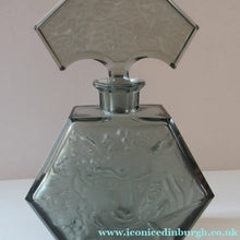 Load image into Gallery viewer, 1930s Czechoslovakian  Schlevogt Bacchus Decanter  &amp; Shot Glasses

