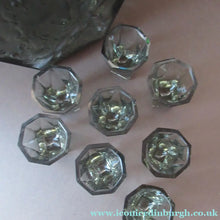 Load image into Gallery viewer, 1930s Czechoslovakian  Schlevogt Bacchus Decanter  &amp; Shot Glasses
