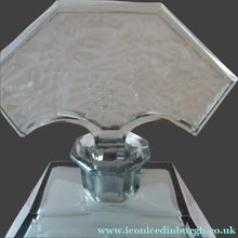 Load image into Gallery viewer, 1930s Czechoslovakian  Schlevogt Bacchus Decanter  &amp; Shot Glasses
