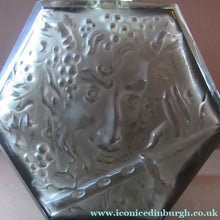Load image into Gallery viewer, 1930s Czechoslovakian  Schlevogt Bacchus Decanter  &amp; Shot Glasses
