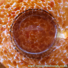 Load image into Gallery viewer, Large 1930s Czech  / Bohemian Glass Vase. Heavy Piece with Mottled Colours
