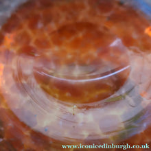 Load image into Gallery viewer, Large 1930s Czech  / Bohemian Glass Vase. Heavy Piece with Mottled Colours
