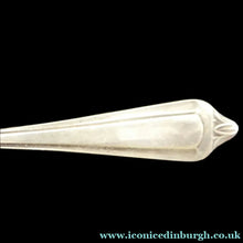 Load image into Gallery viewer, 1930s Large Size SOLID SILVER Quaich. Stylish Deco Shape in Original Box. Hallmarked 1936 and Inscribed "Ann" on the side
