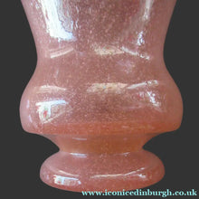 Load image into Gallery viewer, 1930s Art Deco Heavy Bubble Glass Vase. Possibly John Walsh Walsh
