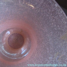 Load image into Gallery viewer, 1930s Art Deco Heavy Bubble Glass Vase. Possibly John Walsh Walsh
