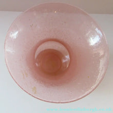 Load image into Gallery viewer, 1930s Art Deco Heavy Bubble Glass Vase. Possibly John Walsh Walsh
