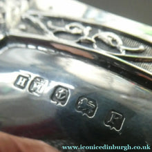Load image into Gallery viewer, 1930s Solid Silver Miniature Footed Dishes with Celtic Decoration by Henry Matthews
