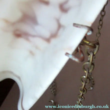 Load image into Gallery viewer, 1930s Glass Goldfish Bowl Flycatcher Lampshade

