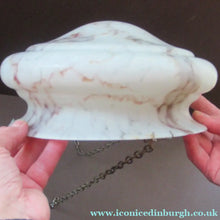Load image into Gallery viewer, 1930s Glass Goldfish Bowl Flycatcher Lampshade
