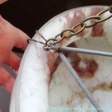 Load image into Gallery viewer, 1930s Glass Goldfish Bowl Flycatcher Lampshade
