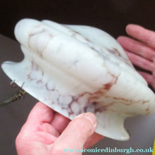 Load image into Gallery viewer, 1930s Glass Goldfish Bowl Flycatcher Lampshade
