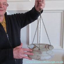 Load image into Gallery viewer, 1930s Glass Goldfish Bowl Flycatcher Lampshade
