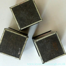 Load image into Gallery viewer, Vintage 1930s MINIATURE or SAMPLE Tin for Huntley and Palmer Biscuits. Blue Colour

