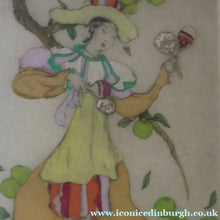 Load image into Gallery viewer, Elyse Ashe Lord Colour Etching Lady Playing Maracas
