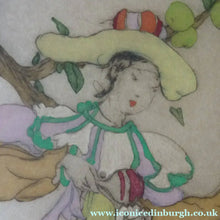 Load image into Gallery viewer, Elyse Ashe Lord Colour Etching Lady Playing Maracas
