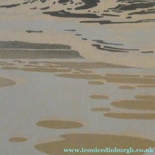 Load image into Gallery viewer, Collectable 1930s Original COLOUR WOODCUT Entitled "Breakers" by Oscar Droege. Pencil Signed
