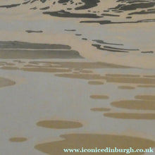 Load image into Gallery viewer, Collectable 1930s Original COLOUR WOODCUT Entitled "Breakers" by Oscar Droege. Pencil Signed
