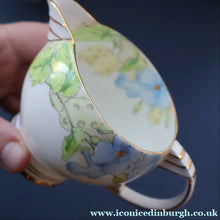Load image into Gallery viewer, 1930s PARAGON Star Mark Bone China Teaset. Honesty Pattern with Aztec Shape. All Excellent Condition
