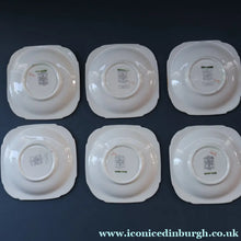 Load image into Gallery viewer, 1930s PARAGON Star Mark Bone China Teaset. Honesty Pattern with Aztec Shape. All Excellent Condition
