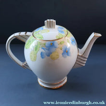 Load image into Gallery viewer, 1930s PARAGON Star Mark Bone China Teaset. Honesty Pattern with Aztec Shape. All Excellent Condition
