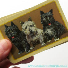 Load image into Gallery viewer, 1930s Art Deco Playing Cards with Terriers on the Back of Each
