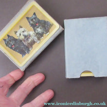 Load image into Gallery viewer, 1930s Art Deco Playing Cards with Terriers on the Back of Each
