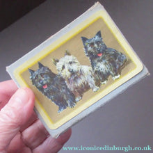 Load image into Gallery viewer, 1930s Art Deco Playing Cards with Terriers on the Back of Each
