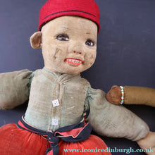 Load image into Gallery viewer, Rare 1930s Large Pair of Vintage Norah Wellings Dolls: Two Turkish Children - Vintage Dolls

