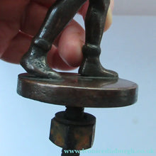 Load image into Gallery viewer, 1930s Bronze Car Mascot of a Boxer or Boxing Figure
