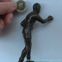 Load image into Gallery viewer, 1930s Bronze Car Mascot of a Boxer or Boxing Figure

