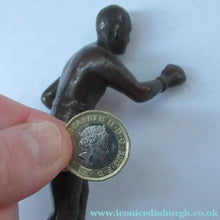 Load image into Gallery viewer, 1930s Bronze Car Mascot of a Boxer or Boxing Figure
