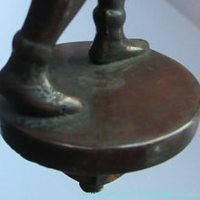 Load image into Gallery viewer, 1930s Bronze Car Mascot of a Boxer or Boxing Figure
