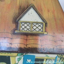 Load image into Gallery viewer, Rare 1930s MABEL LUCIE ATTWELL Kiddibics: Bicky House Biscuit Tin or Bank. Made for William Crawford
