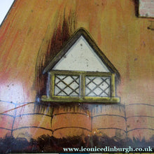Load image into Gallery viewer, Rare 1930s MABEL LUCIE ATTWELL Kiddibics: Bicky House Biscuit Tin or Bank. Made for William Crawford
