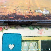 Load image into Gallery viewer, Rare 1930s MABEL LUCIE ATTWELL Kiddibics: Bicky House Biscuit Tin or Bank. Made for William Crawford
