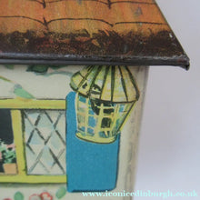 Load image into Gallery viewer, Rare 1930s MABEL LUCIE ATTWELL Kiddibics: Bicky House Biscuit Tin or Bank. Made for William Crawford
