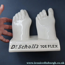 Load image into Gallery viewer, 1930s ROYAL DOULTON Ceramic Feet. Very Rare Dr Scholl’s Advertising Display. Very Quirky &amp; Sculptural
