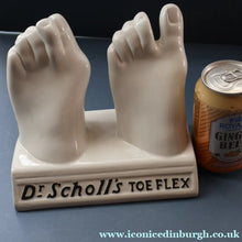 Load image into Gallery viewer, 1930s ROYAL DOULTON Ceramic Feet. Very Rare Dr Scholl’s Advertising Display. Very Quirky &amp; Sculptural
